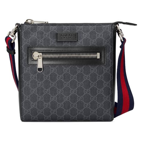 gucci pouch mens black|cheapest gucci men's bag.